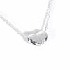 [Used] TIFFANY/Tiffany 925 Bean Pendant/Necklace/j7-3