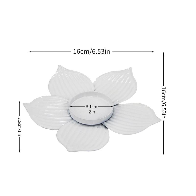 1PC Iron Occasions Practical Romantic Durable Elegance Stable Holiday Decorations Artistic Atmosphere Dining Tables