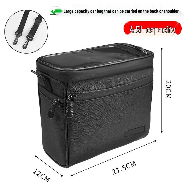 Universal Waterproof Handlebar & Shoulder Bag for Mountain Bikes