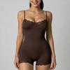 Women Sexy Lace Strappy High Stretch Tummy Control Bodysuit