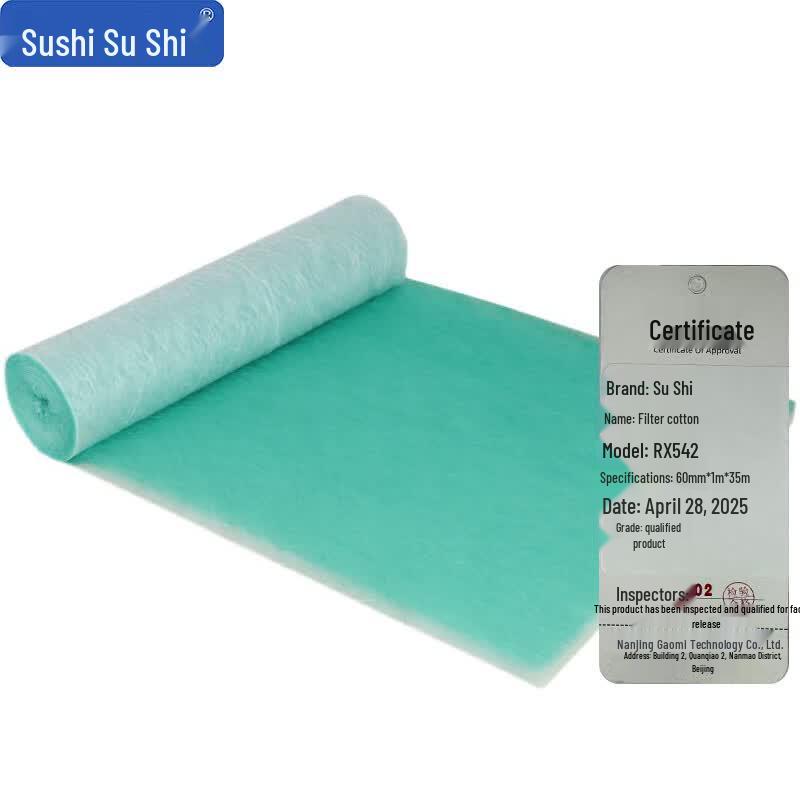 Fiberglass Paint Mist Filter Cotton Roll