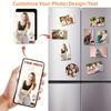Personalized Photo Refrigerator Magnets Soft Magnetic Dye Sublimation Fridge Magnet For Wedding Mother's Day Gift