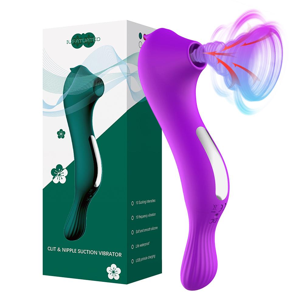 Sucking Vibrator 20 Powerful Vibration Modes Female Vagina Massager G-Spot Clitoris Stimulator Vacuum Suction Sex Toys for Women