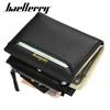 Short Men's Wallet Korean Version Multi Card Driver's License Zipper Buckle Leather Ticket Holder