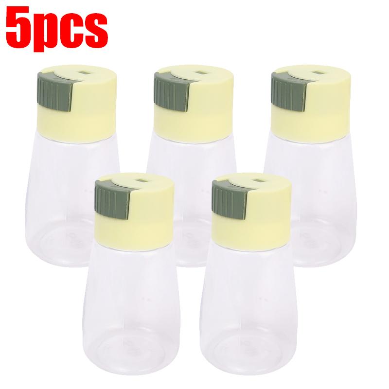 Kitchen Quantitative Salt Shaker Metering Seasoning Bottle Spice Pepper Sugar Dispenser Can Condiment Storage Jar Containers