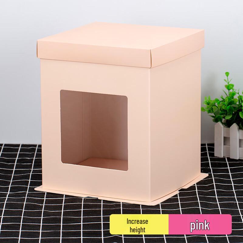 

Deou Xingguang Transparent Paper Birthday Cake Boxes 6 inch