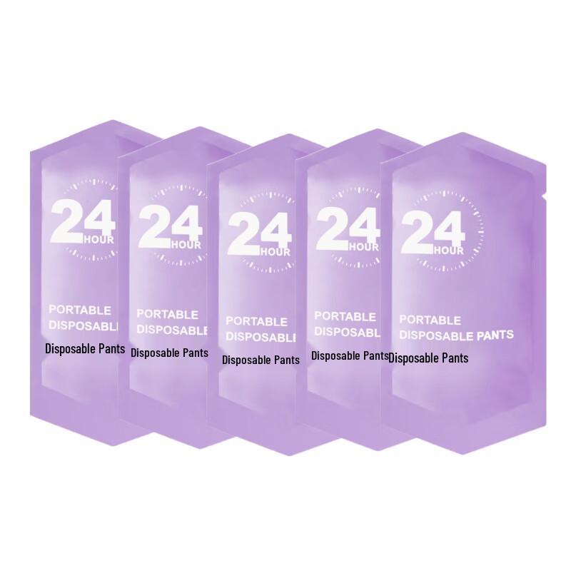 

AISRVE Disposable Travel Underwear for Women (5-Pack)