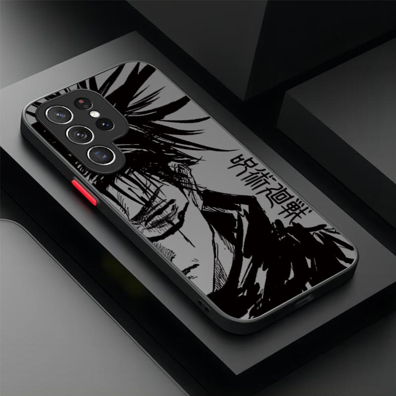 Sukuna Jujutsu Kaisen Gojo Δροσερή Θήκη Για Samsung Galaxy S25 S24 S23 Ultra S22 S21 Plus FE A56 A36 A26 A16 A06 A15 A25 A35 A55 5G
