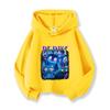 2025 Witcher Team New Children's Fashion Street Style Hoodie Casual Versatile Cartoon Printed Girls' Hoodie Sportswear