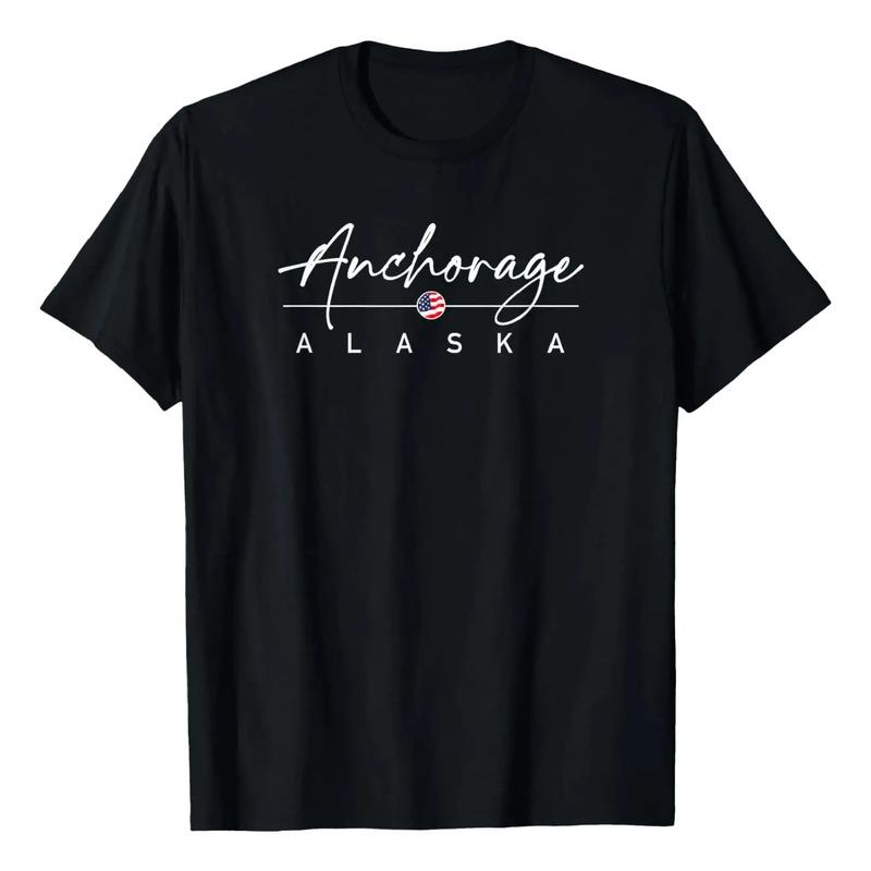 Camiseta Anchorage, Alaska S разноцветный