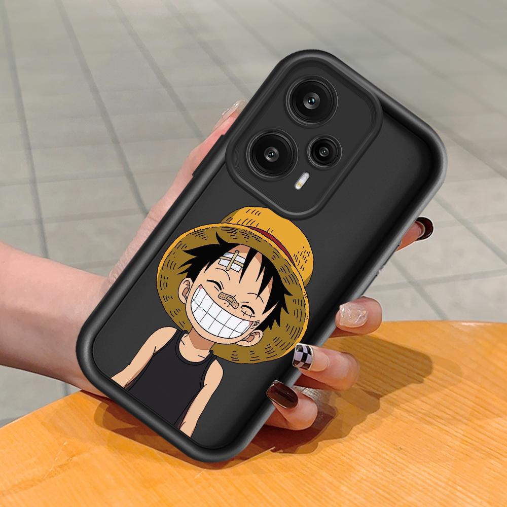 Soft Silicone Square Ladder Printing Pattern Phone Casing Full Cover Camera Shockproof Protection Rubber Case for Xiaomi Redmi