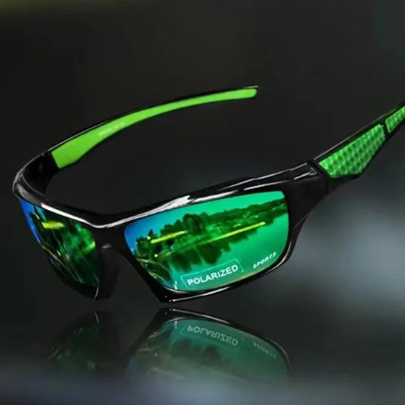 Sports Polarized Sunglasses Lightweight Night Vision Male Shades Cycling Driving Fishing Mirror Colorful Film Sunglass For Men