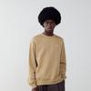 Nike M J Brkln Flc Crew Sweatshirt 37% Cotton Brown