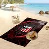 Athletic Bilbao Football Print Beach Towel, Large Soft Quick Dry Towel for Beach Camping Swimming