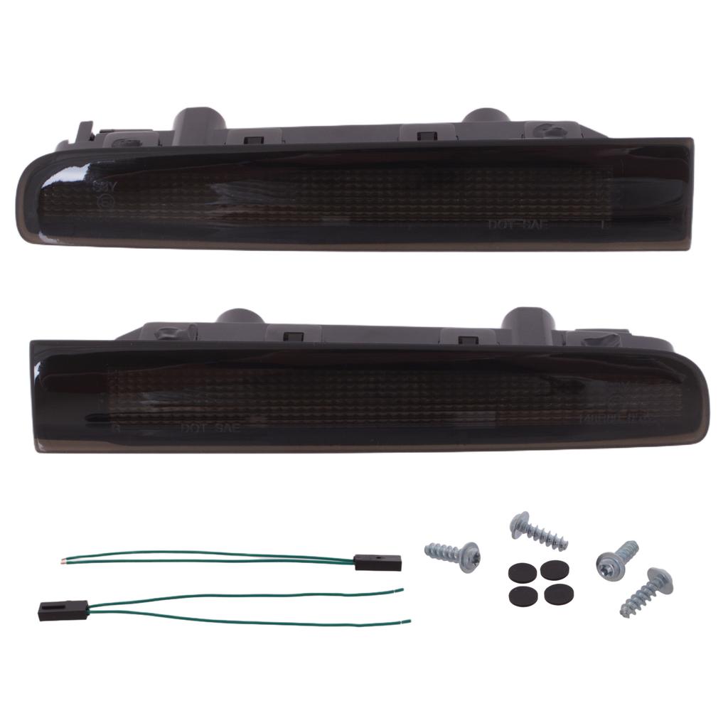 VW Transporter T6 15-24 Tail Light Stop Left & Right Smoked LED 2 Pcs Set