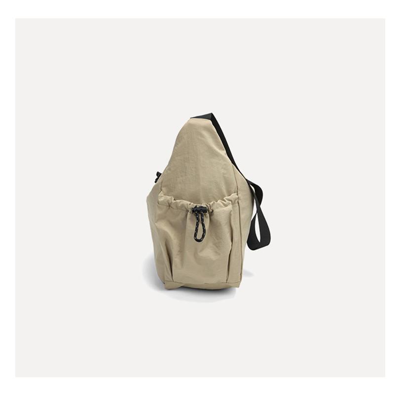 IELGY Fashion Korean Version Student All-Match Casual Nylon Tote Bag Large Capacity Shoulder Messenger Bag