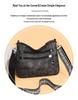 Stylish Multi-Compartment Crossbody Bag for Mature Women