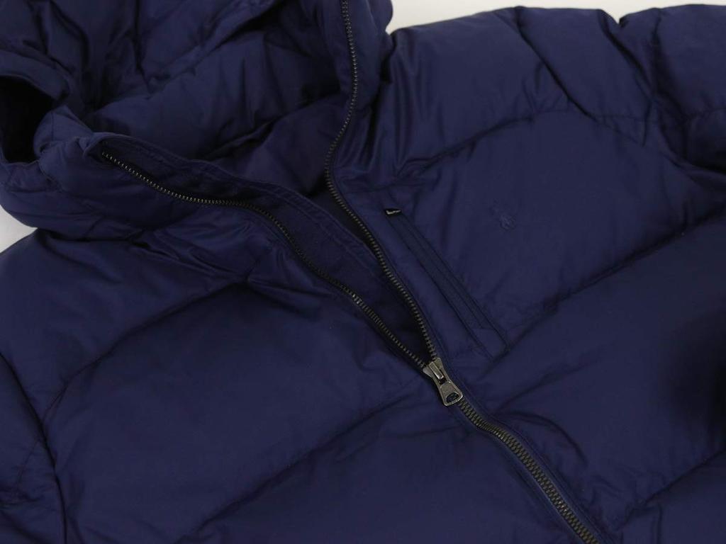 POLO RALPH LAUREN PERFORMANCE Hooded Down Jacket Boys' (Size L, 0101783)