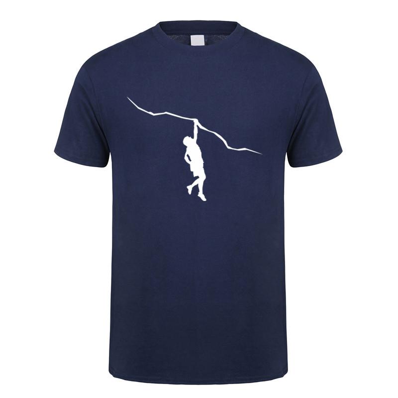 Funny Climbing T Shirt Mens Cotton Short Sleeve Climb Mountain Tshirt Climber Gift Top Tees