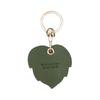 Useful PU Leather For Airtag Protective Sleeve Access Control Card Cover With Keychain Cartoon Leaf Badge Card Holders