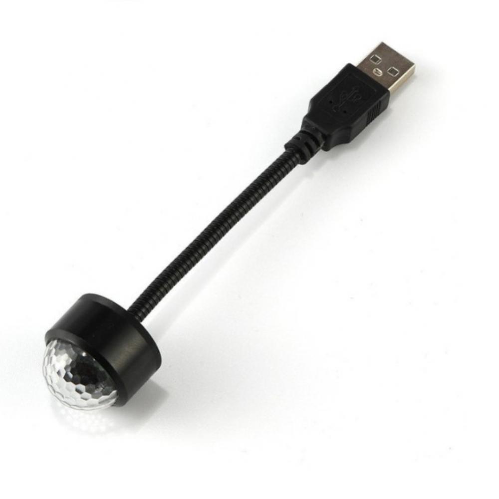 

Проекционный свет Full Star Projection Ambient Light 7 цветов Романтичные светодиодные аксессуары для салона автомобиля Декоративное освещение салона автомобиля чёрный