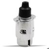 1 x 7 Pin Metal Trailer Plug, 7 Pin Waterproof Male Metal Trailer Socket, 12V 7 Pin Plug Adapter