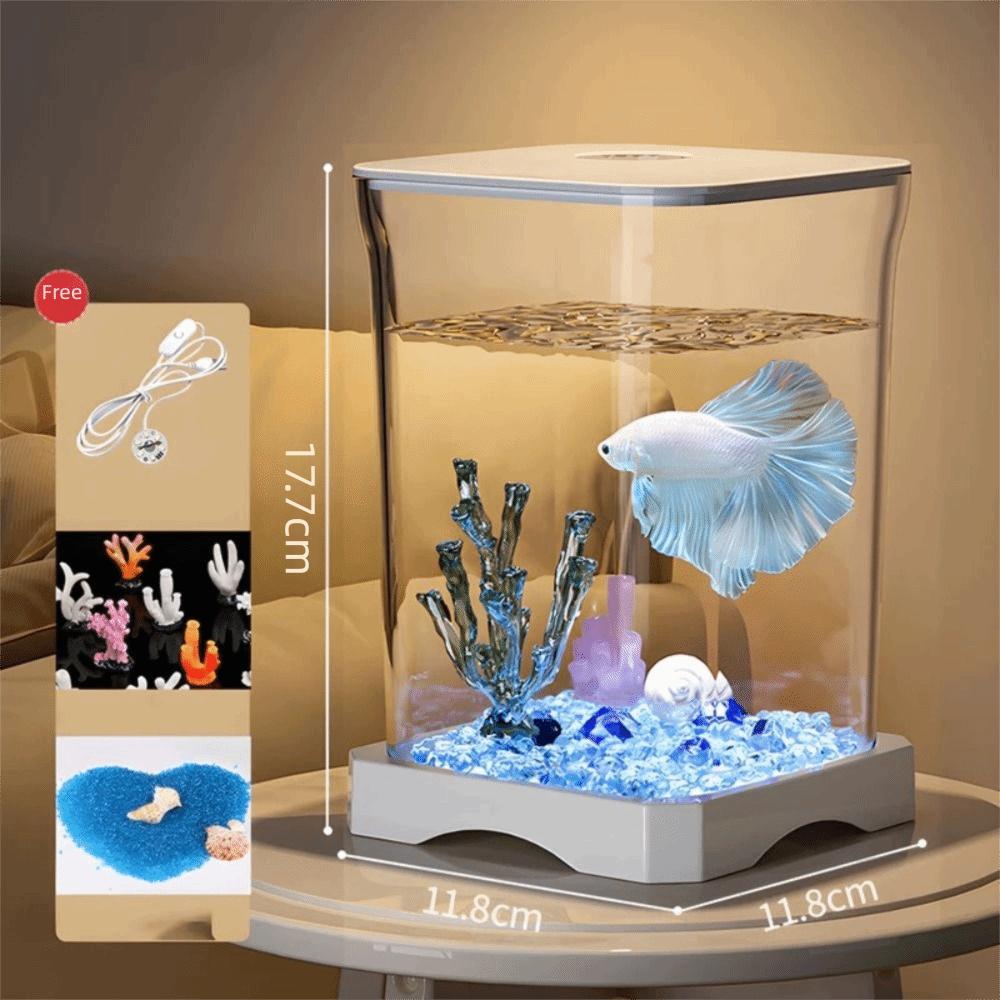 Acrylic Fish Feeding Box Multipurpose Transparent Tank New Small Tank
