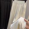 Women Wide Leg Pants Fashion Drawstring Pants Casual Trousers