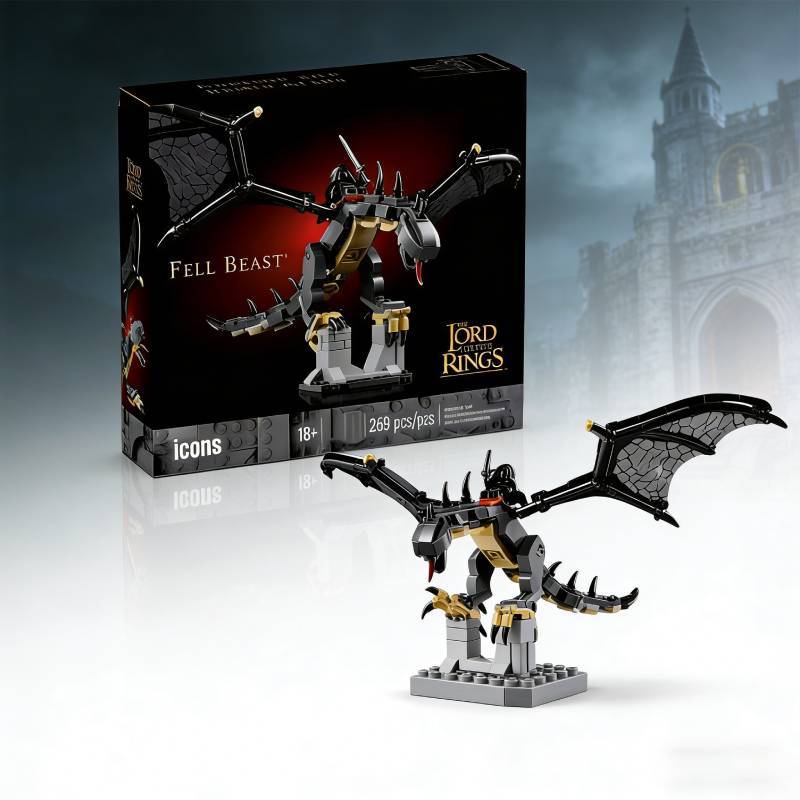 Lord Of The Rings Themed Building Blocks With 269 Pieces For Creative Play And Gift Giving