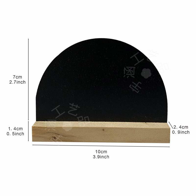Double-Sided Valentine's Day Blackboard Ornament for Home, Party, Hotel, or Bar