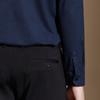 Antonio Men's Merino Wool Blend Knit Long-Sleeve Shirt