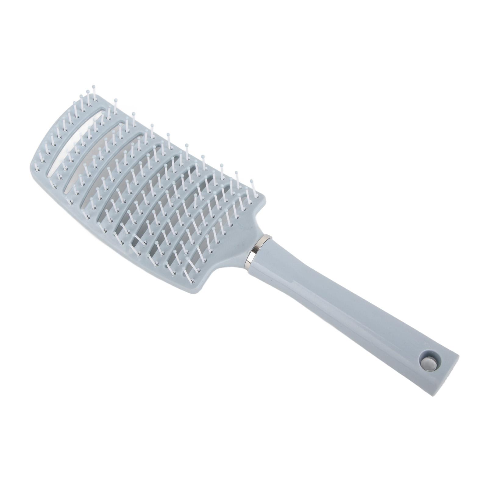 

Распутывающая щетка для волос Профессиональная мужская и женская вентилируемая щетка для волос Инструмент для укладки густых волос синий