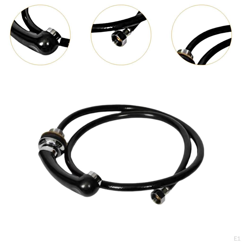 Náhradní sprchová hlavice pro kadeřnický mycí box, Praktická pohodlná hadice s rozprašovačem pro vodovodní baterii,