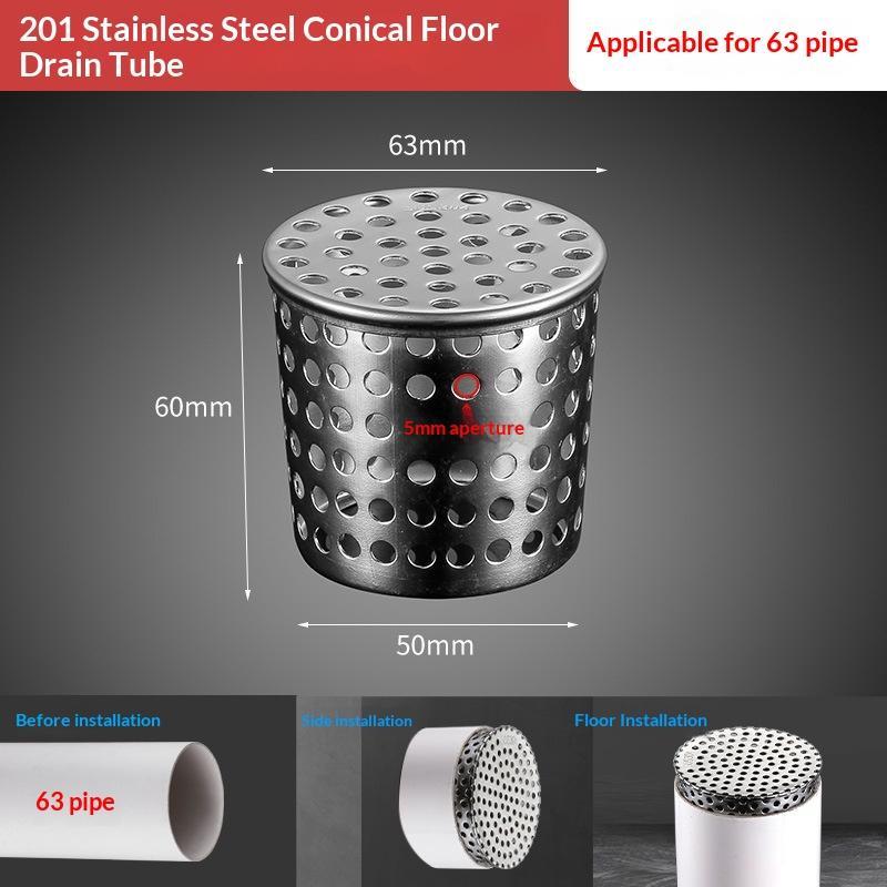 Rooftop Floor Drain Cover Anti Rodent Anti Blocking Outer Filter Screen 1Pcs Weather Resistant for Outdoor Drainage