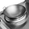 Kommerzieller konkaver Edelstahl-Induktions-Wok