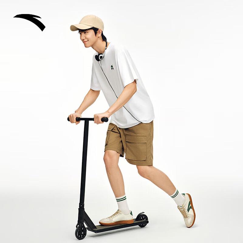 Anta Men's Ice Silk Round Neck Short Sleeve T-Shirt