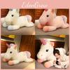Plush Toy Unicorn Cartoon Stuffed Throw Pillow Doll Soft Cute Kids Xmas Gift