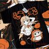 Himouto Umaru Chan T Shirt Sankakuhead Cute Anime Girl Black Sirt All Size Vintage Washed Slightly Fashion Graphic Stretched