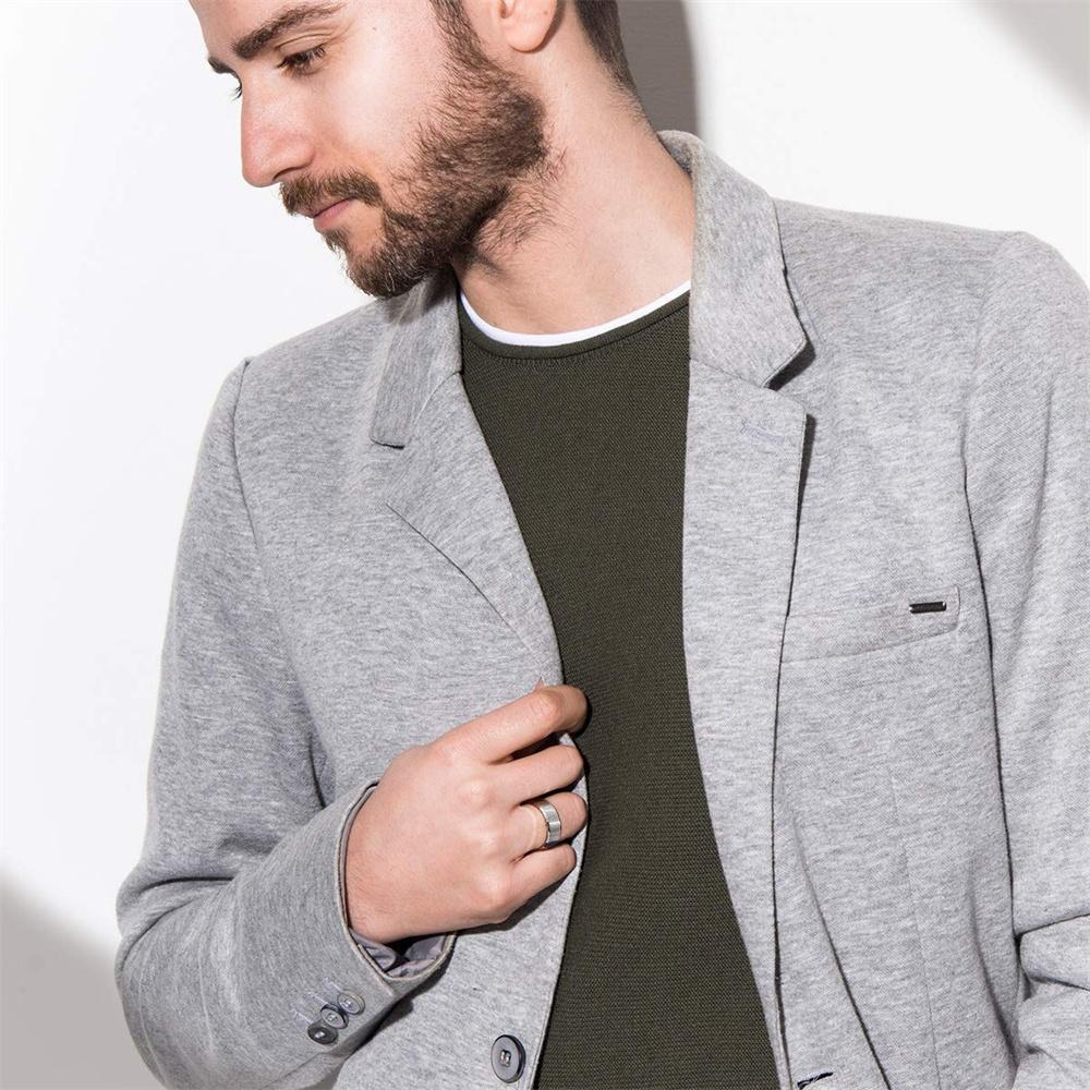 Simple 8mm copper Color Stainless Steel Rings For Men Women Matte Finish Beveled Edge Men Wedding Rings Party Jewelry Gifts