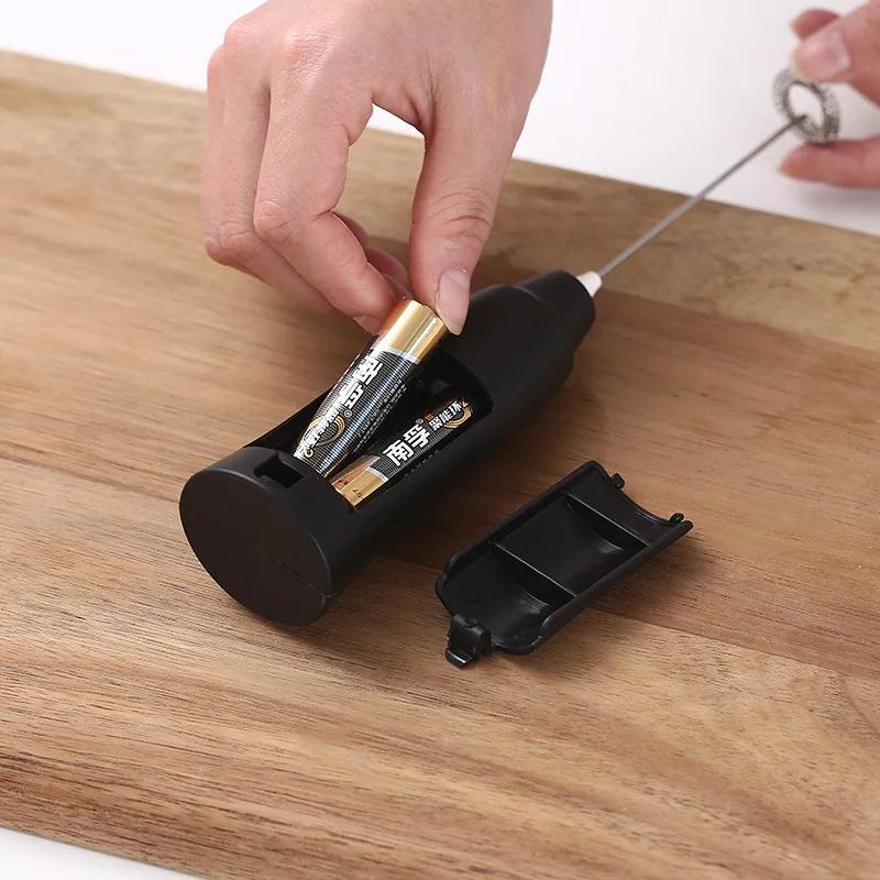 Electric Milk Frother Portable Blender Handheld Mini Kitchen Drink Foamer Coffee Maker Egg Beater Creamer Whisk Frothy Tools