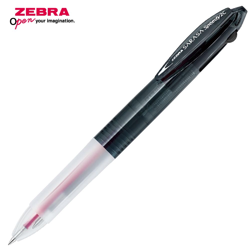 Zebra Sarasa Speedy 2C Multicolor Ballpoint Gel Assorted Set of 0.5mm Pen, Ink, 4, P-J2J33-4C-AZ