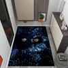 Man Black White Carpet Design for Dining Room Playrooms Decorate room Study room Anti-slip Rug Office home decor