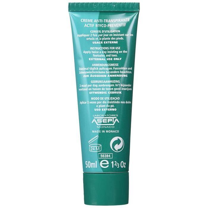 Akileine – Gel-Déodorant Anti-Transpirant – 75 ml – reguliert die Transpiration und desodoriert die Haut