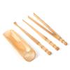 4Pcs Natural Bamboo Tea Set Chinese   Tea Service Tool Tea Ceremony Accessories