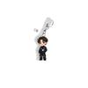 7pcs BTS Keychain, Bangtan Boys Formal Cartoon Figure Keyring, Kpop ARMY Fans Bag Charm,Kpop Idol Bag Pendant
