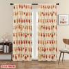 JIT 2pcs Autumn Leaves Acorn Printed Curtain   Room Darkening   Rod Pocket   for Thanksgiving Fall Window Decor   Home Decor