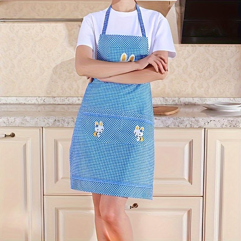Cooking Apron, Multi-functional Cute Apron with Pocket, Wear and Tear Resistant Apron, Suitable for Chefs, Outdoor Gardening, Cooking, And Baking