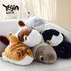 New 20/50cm Official Sharkitty Plush Doll Peripheral Mini Shark Cat Cub Plush Toy Kawaii Soft Throw Pillow Room Decoration Gift