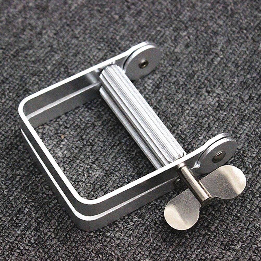 

2 шт. Дозатор зубной пасты Толкатель Выдавливающий инструмент Намотчик Трубка Ролик Алюминий (тело) Подставка для держателя серебряный