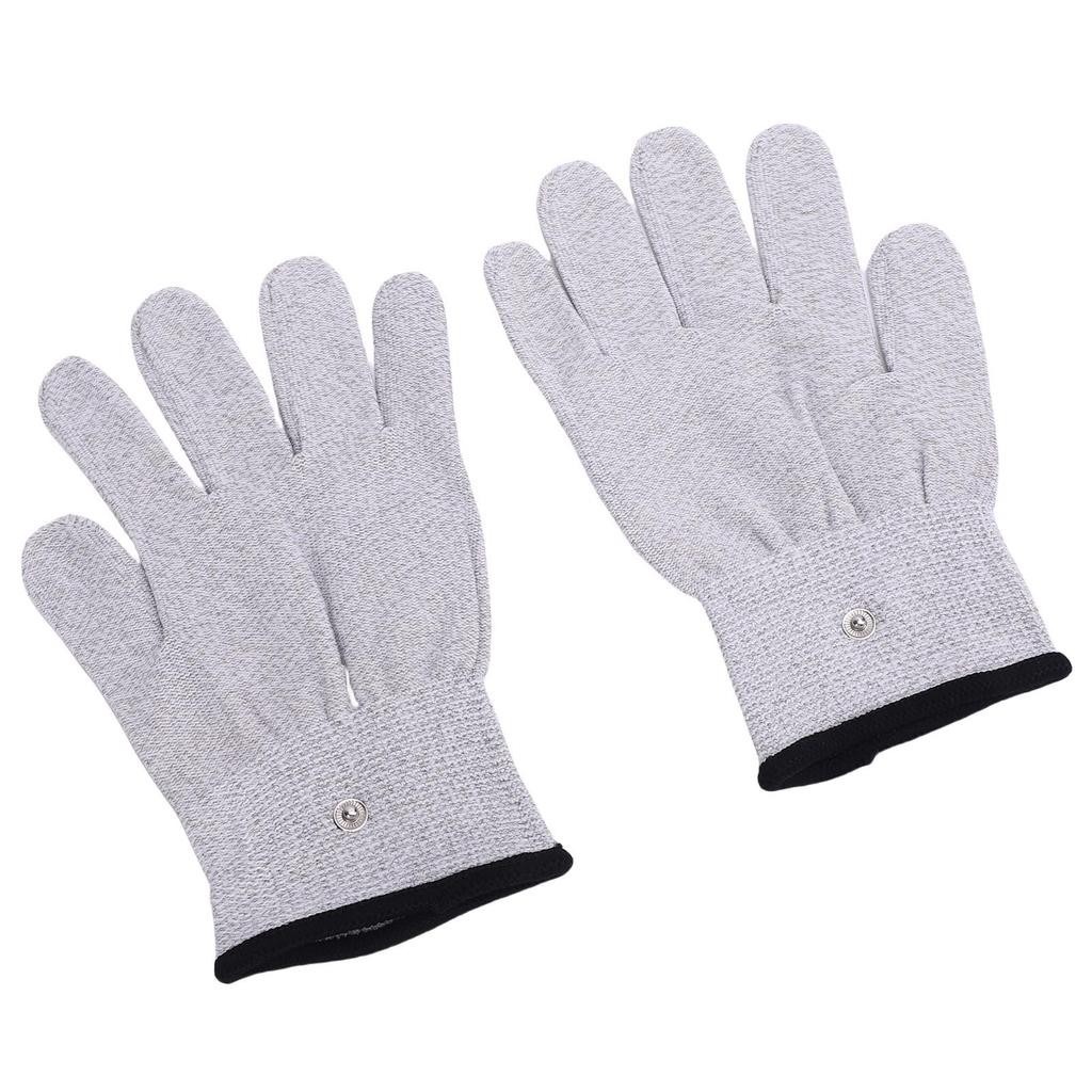 Leitfähige Handschuhe Nylon Silberfaser 280D Atmungsaktiv Unisex Computerhandschuhe für Elektronikmontage
